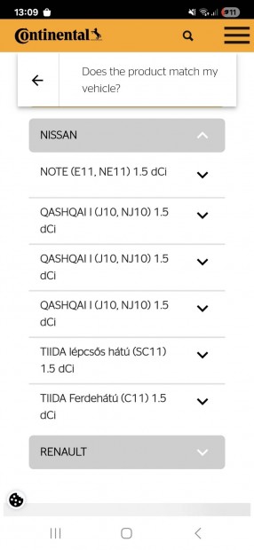 Nissan/Renault 1.5 dci porlaszt 