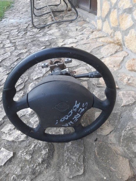 Nissan Serena kormány kormányoszlop, bajuszkapcsoló egyben