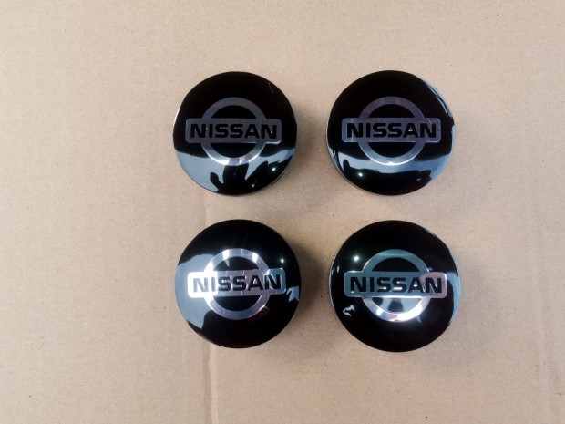 Nissan X-Trail j Alufelni Kupak 4db (fekete) 58mm