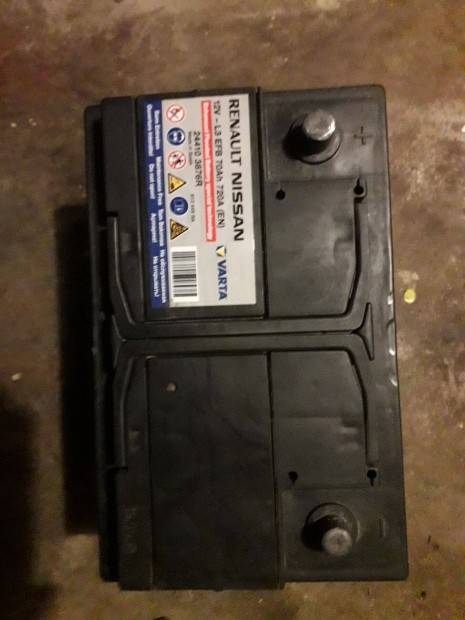 Nssan gyri akkumultor j llapotban elad 12v 70 Ah