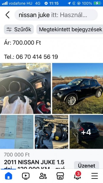 Nissan juke alkatrszek 