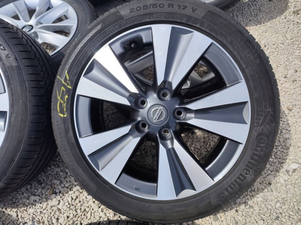 Nissan leaf pulsar gyári alufelni 5x114,3 17"