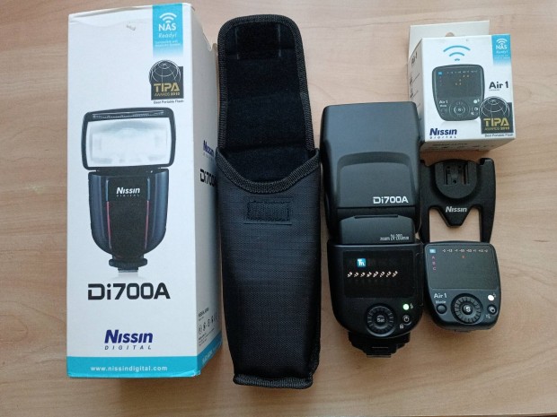 Nissin di700a + Air1 vaku Fujifilm, újszerű