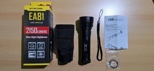 Nitecore EA81 zseblmpa 2150 Lumen 53330cd