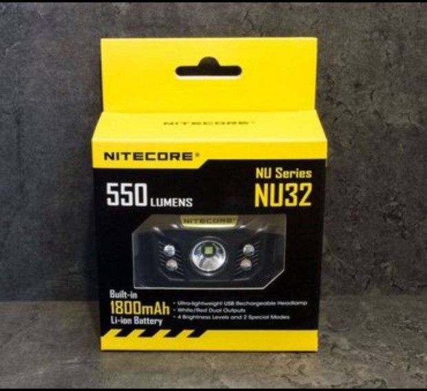 Nitecore NU32 horgsz fejlmpa