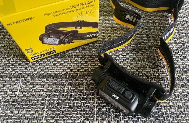 Nitecore NU40. Ingyen Foxpost