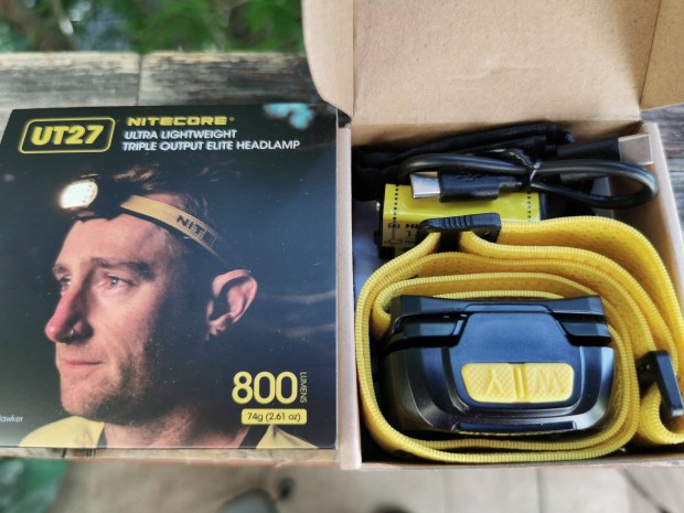Nitecore fejlámpa led