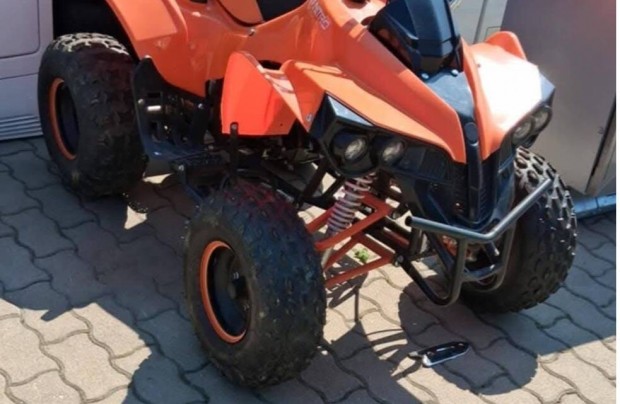 Nitro Motors 125 köbcentiméteres benzines quad!