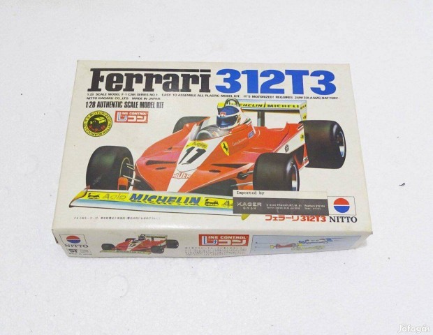 Nitto Ferrari 312T3 aut modell j bontatlan