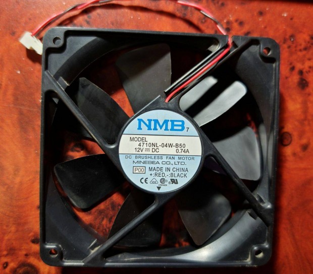 Nmb 4710NL-04W-B50 (120X120X25mm), 12 V keretes mszerventiltor