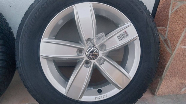 Nnn Gyári, Új, VW Polo 2G 15/Corvara/ alufelni 5x100 új Téli gumi