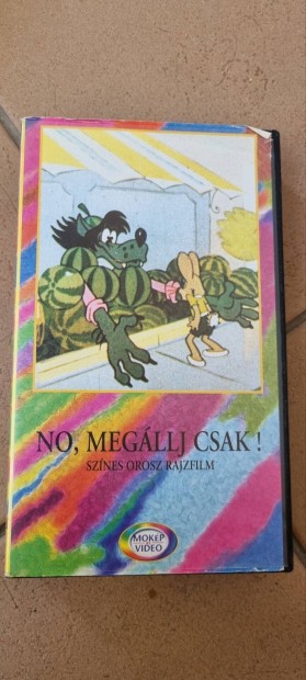 No,megllj csak rajzfilm vhs kazetta 