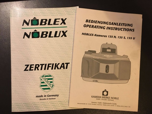 Noblex operating instructions