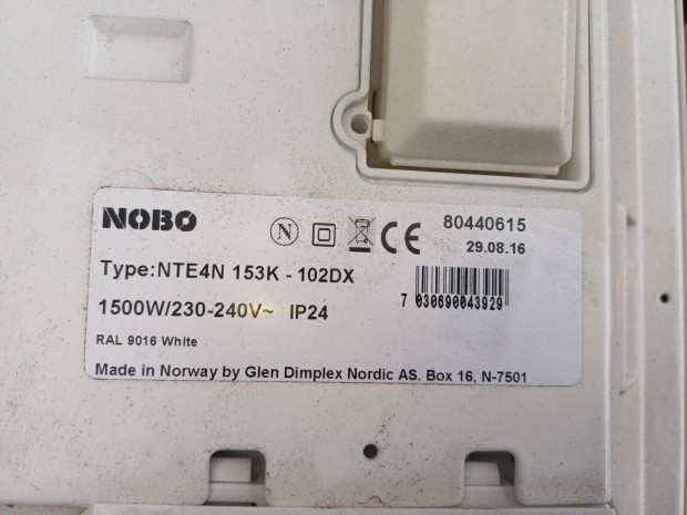 Nobo panel elektromos