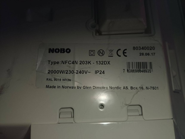 Nobo panel elektromos