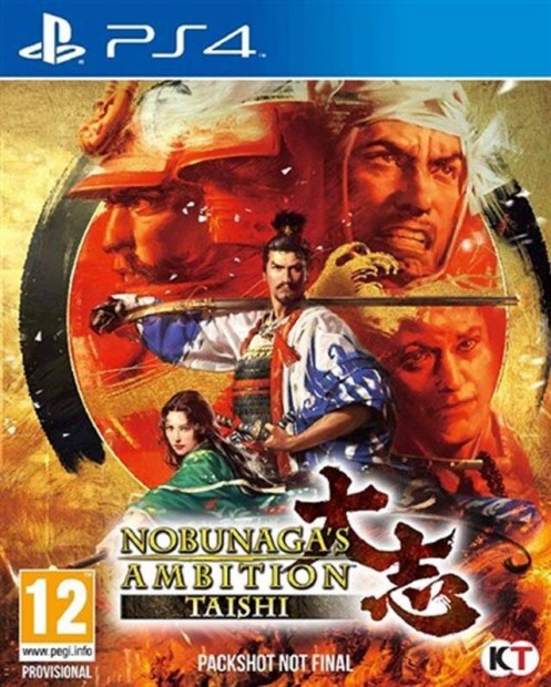 Nobunaga's Ambition Taishi Playstation 4 jtk