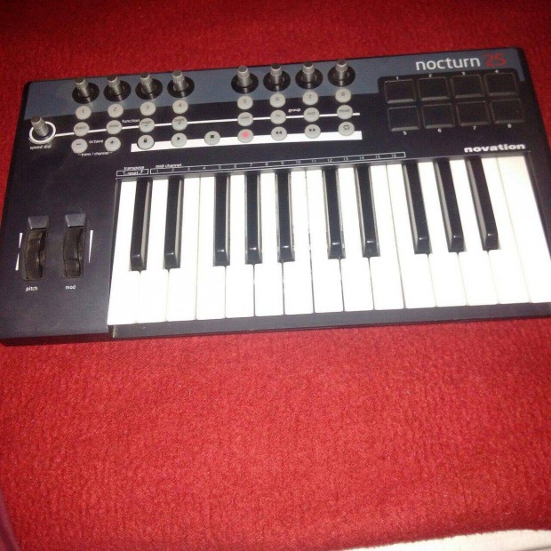 Nocation Nocturn 25 MIDI verzerl