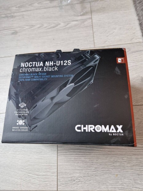 Noctua NH-U12S chromax black + msodik venti