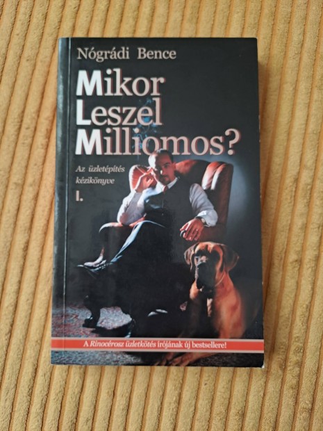 Ngrdi Bence: Mikor leszel milliomos?- Az zletpts kziknyve I.