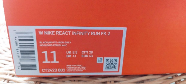 Női 43-as Nike React Infinity Run Flyknit 2