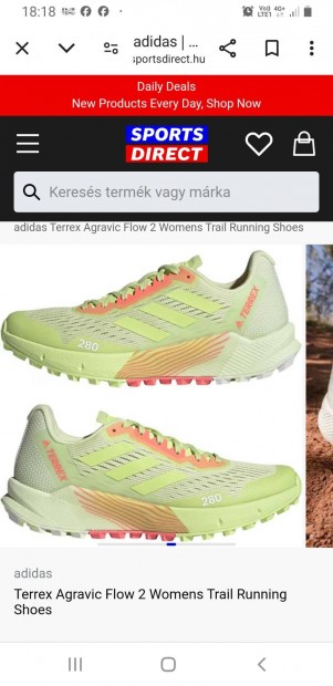 Ni Adidas terrex terep futcip 40-es