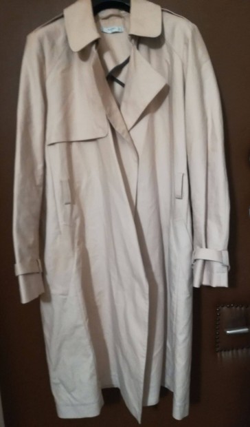 Női Mango márkájú,XL-béleletlen átmeneti kabát, bőr utánzat!/74