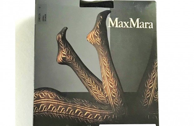 Ni j Max Mara Maxmara fekete harisnya S M