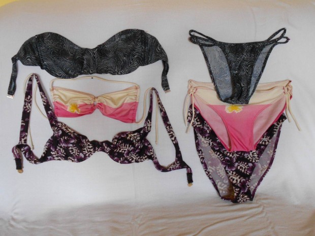 Ni bikini frdruha. 3 szett. Mrks. S - M, 36 - 38