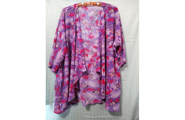 Női boleró, bolero, blúz, ing, tunika, lenge strandköpeny, 126 cm