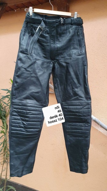 Női bőr nadrág