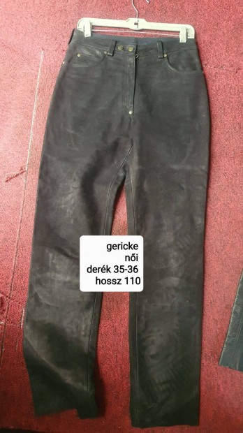 Női bőr nadrág