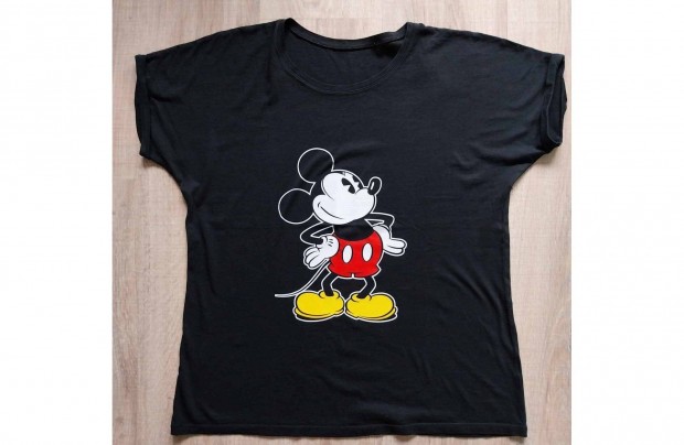 Ni fekete H&M Mickey pl XL-es mret