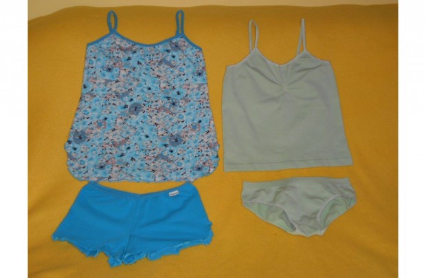 Női nyári pizsama szett, szexi babydoll. S/M. Márkás, újszerű