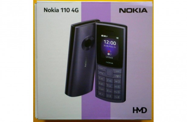 Nokia 110 4G , dual sim-es mobiltelefon - Új, bontatlan