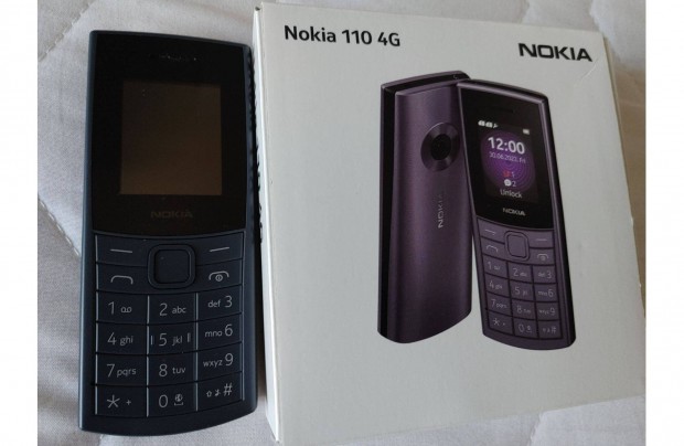 Nokia 110 4G dual SIM nyomógombos mobiltelefon