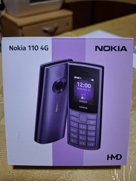 Nokia 110 4G nyomgombos telefon j 