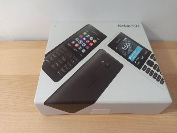Nokia 150 rm-1189 első generációs mobiltelefon bontatlan csomagolásban