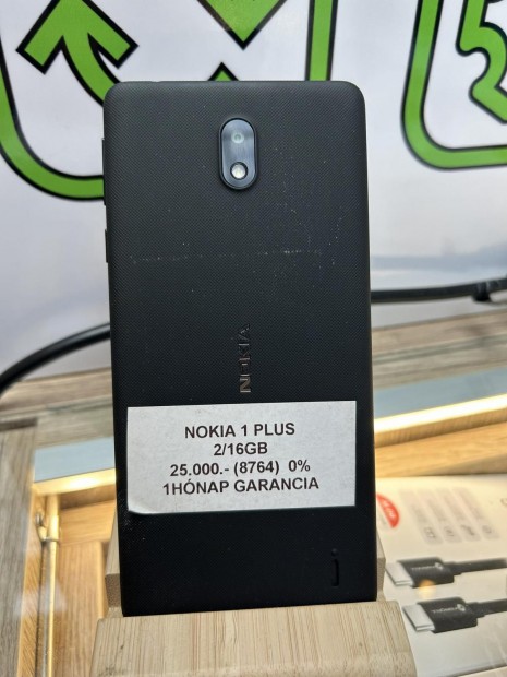 Nokia 1 Plus Krtyafggetlen 16 GB, 12 h garancia