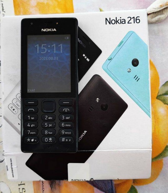 Nokia 216 dual sim mobiltelefon magyar nyelv menvel