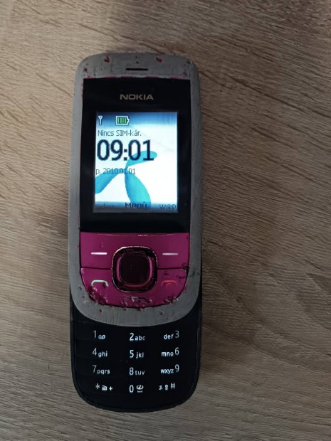Nokia 2220i mobiltelefon töltő nélkül