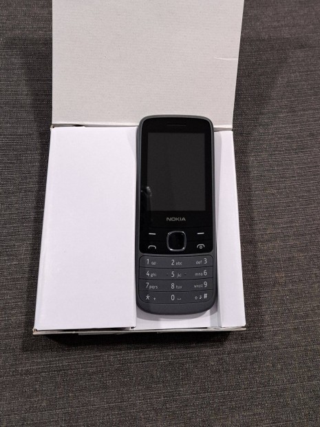 Nokia 225 4G Fekete Kártyafüggetlen Dual Sim Mobiltelefon Eladó!