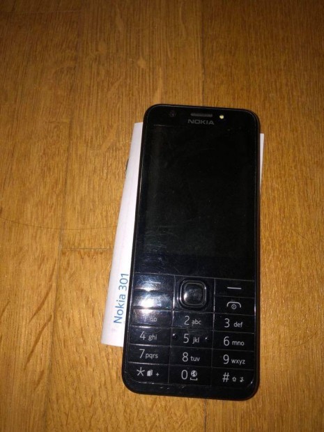 Nokia 301 nagy kijelzs hagyomnyos gombos mobil telefon