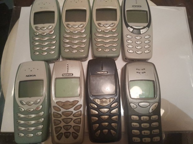 Nokia 3210 ,3330 ,3410 s 3510 mobiltelefonok 3500Ft/db