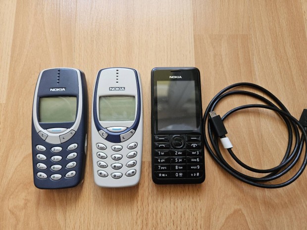 Nokia 3310, 3330, 301 telefonok