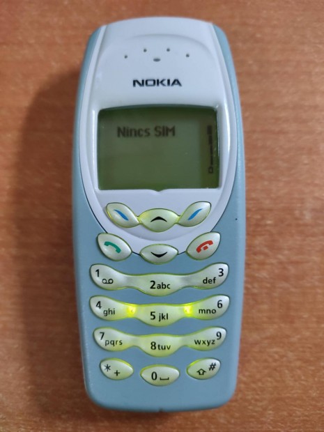 Nokia 3410 független telefon eladó.