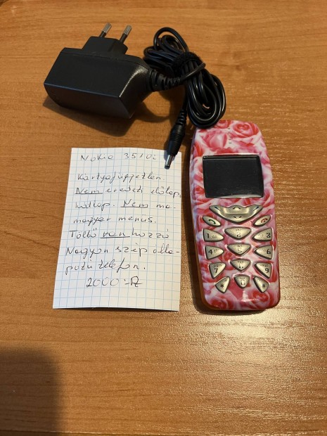 Nokia 3510i krtyafggetlen 