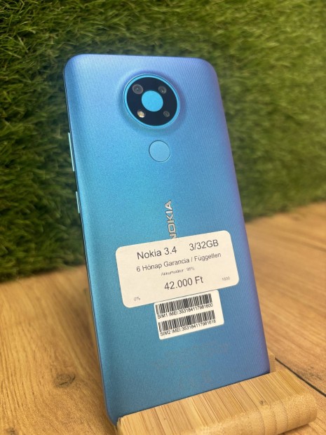 Nokia 3.4 3/32gb