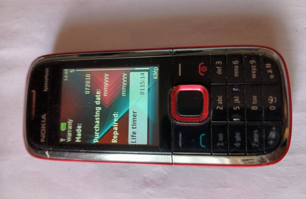 Nokia 5130c-2 Xpress Music Vodafone fgg mobiltelefon elad