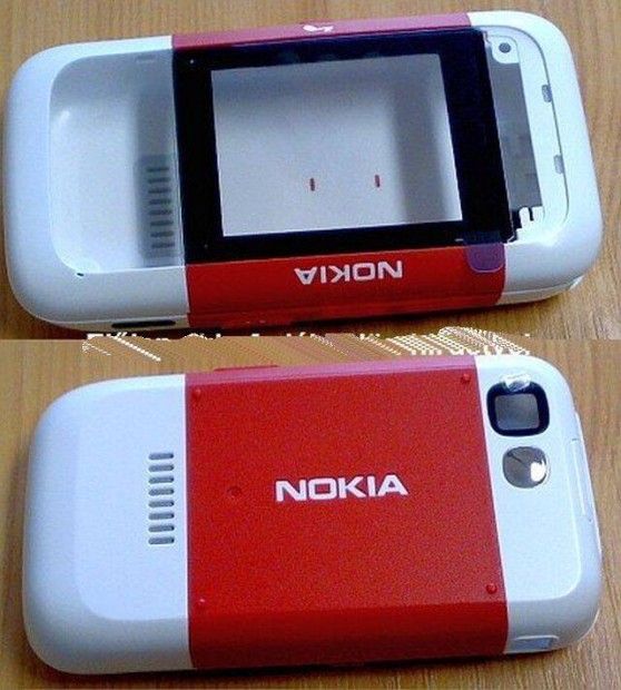 Nokia 5200 komplett hz, piros-fehr, gyri minsg