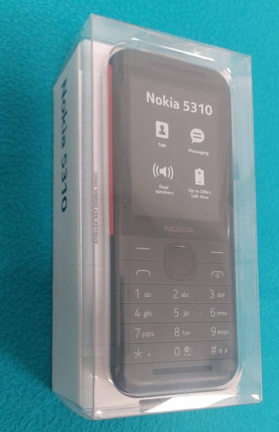 Nokia 5310 2020 Dual SIM Krtyafggetlen mobiltelefon fekete